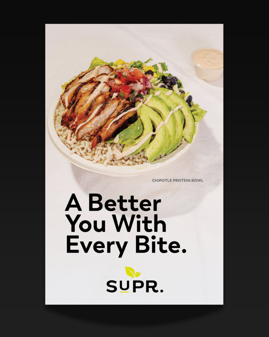 Supr Food Kitchen poster